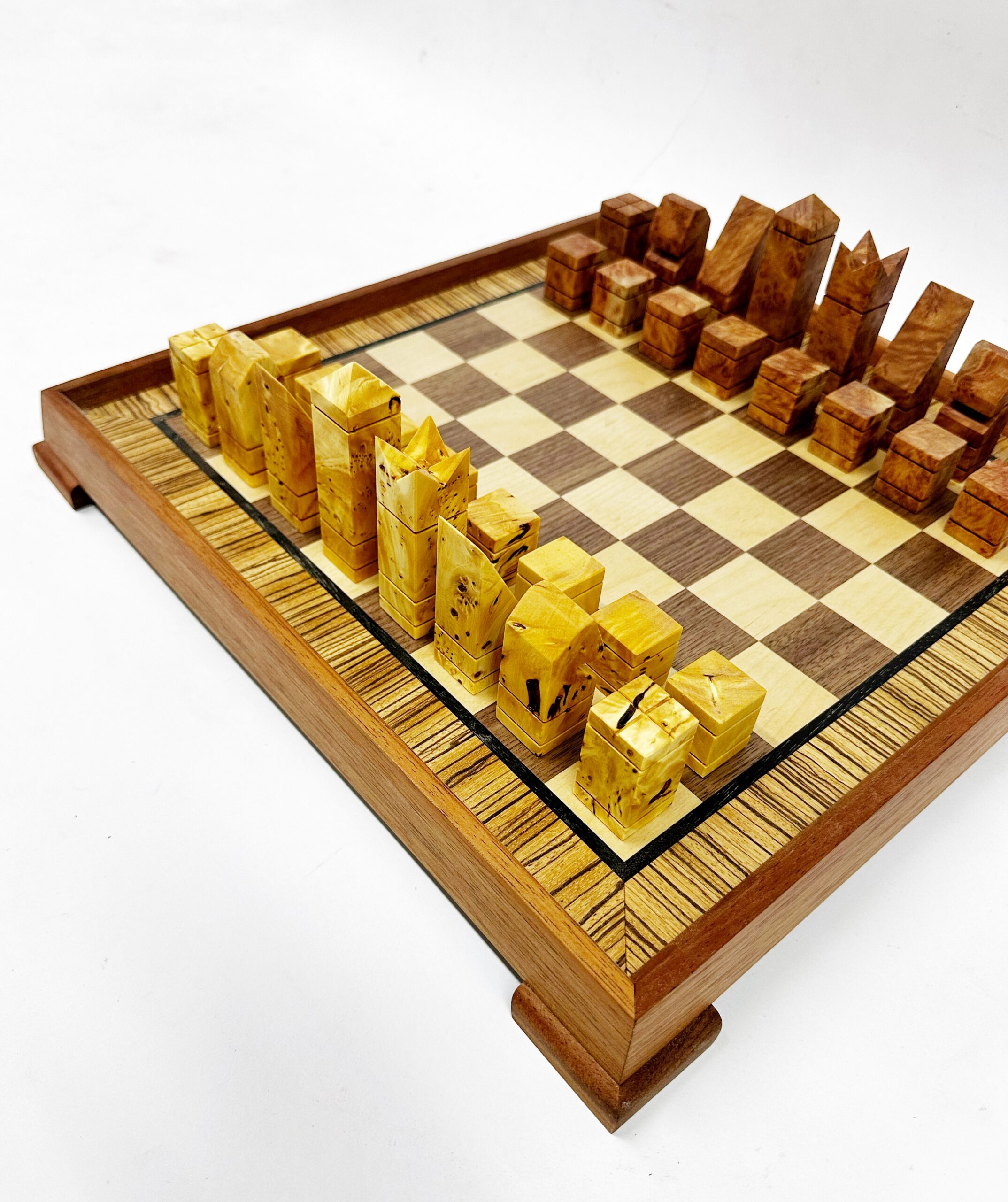 Marquetry Chess Board: A Weekend Journey into Fine Woodworking for All Skill Levels